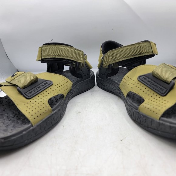 Nike ACG Air Deschutz Mens 11 Pilgrim Black Green Sandals Outdoor DO8951-300 - Picture 3 of 14